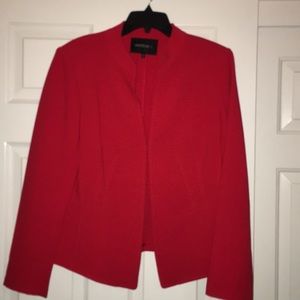 Red blazer by Lafayette 148